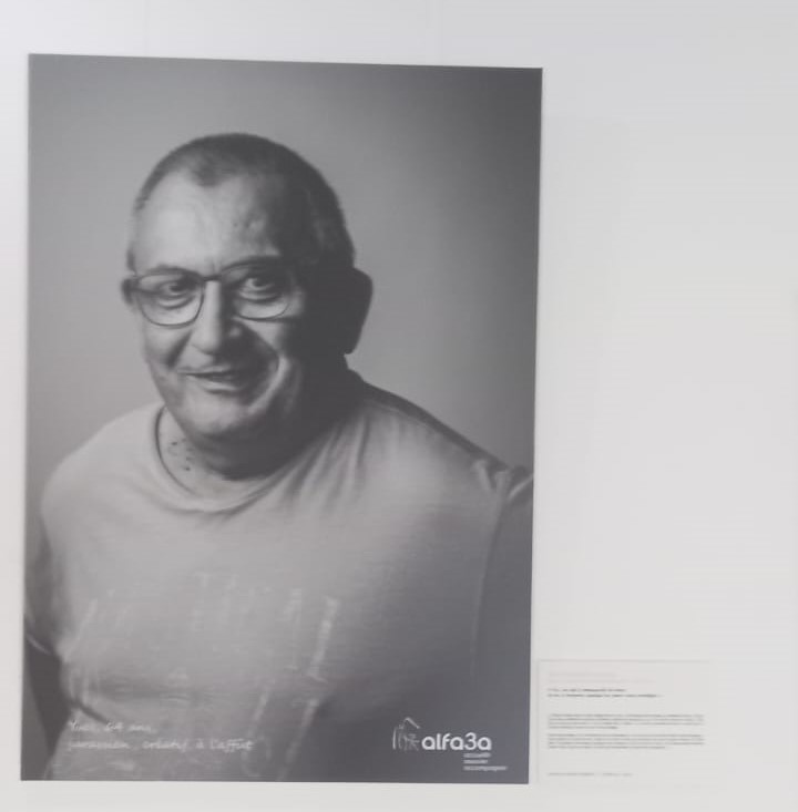 Yves - Portrait exposition Portraits de résidents semaine des pensions de famille Alfa3a 2023