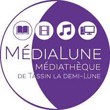 Logo Médiathèque &quot;Médialune&quot; (Tassin-la-Demi-Lune)