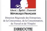 Logo DIRECCTE (Direction régionale des entreprises, de la concurrence, de la consommation, du travail et de l'emploi)